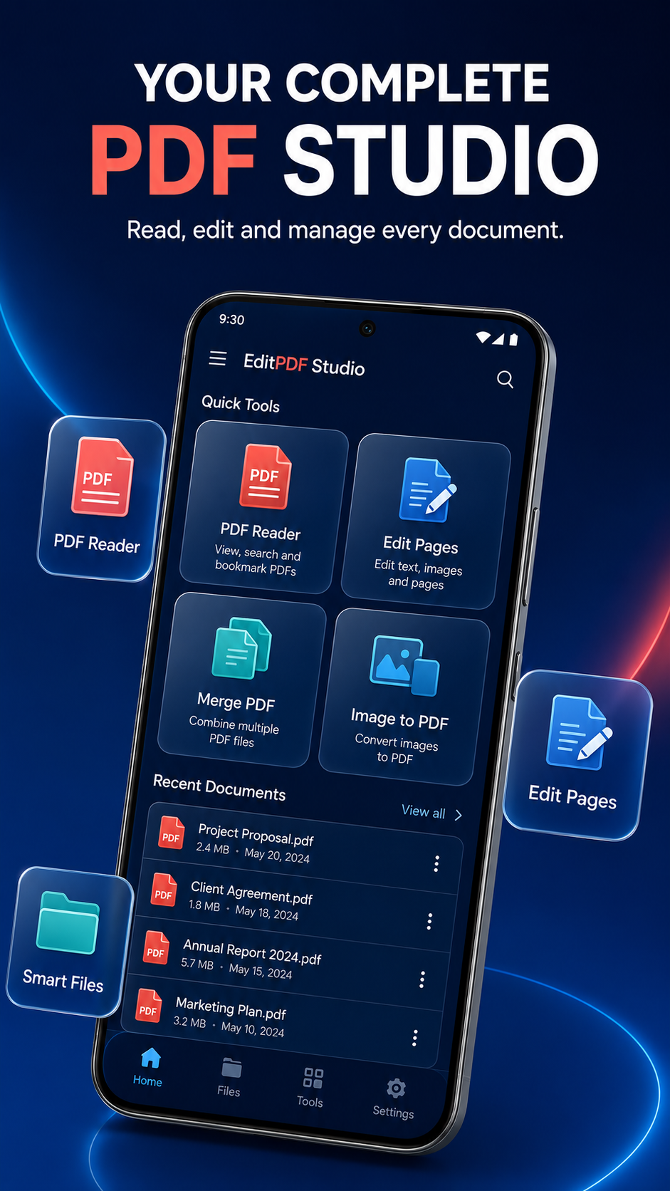 Edit PDF Studio published app preview