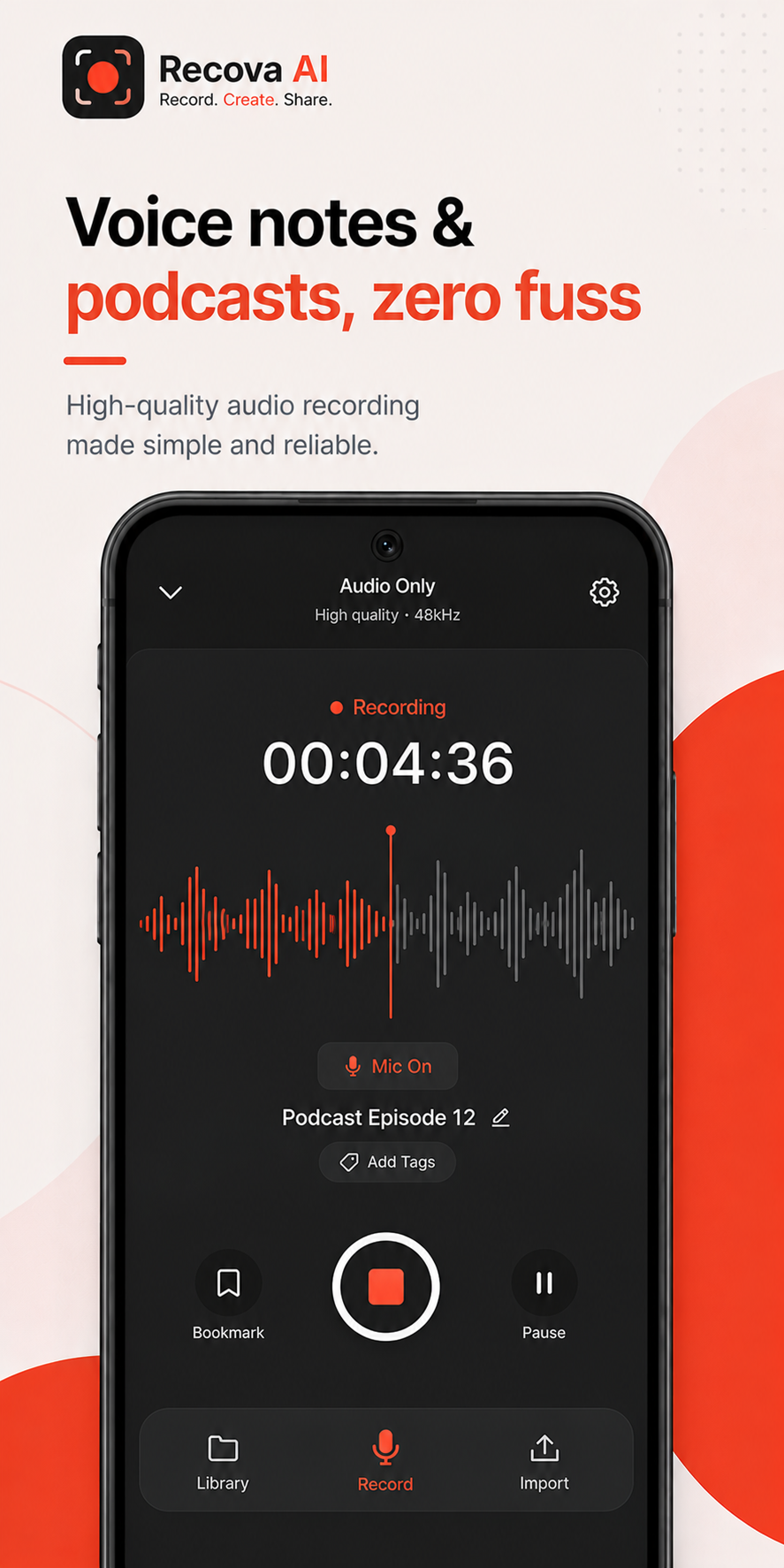 Recova AI published app preview